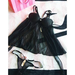 Victoria's secret Black lingerie set